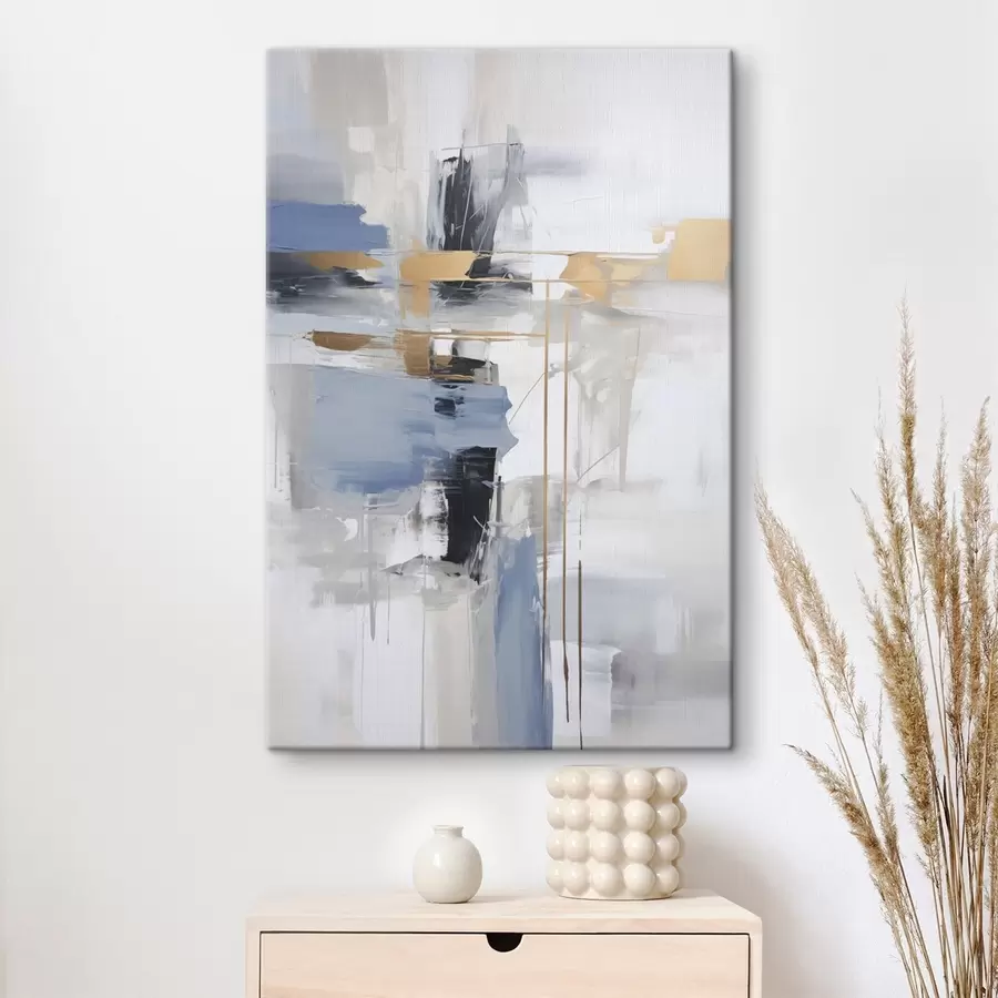 murales La abstracción moderna imita a la pintura s45349