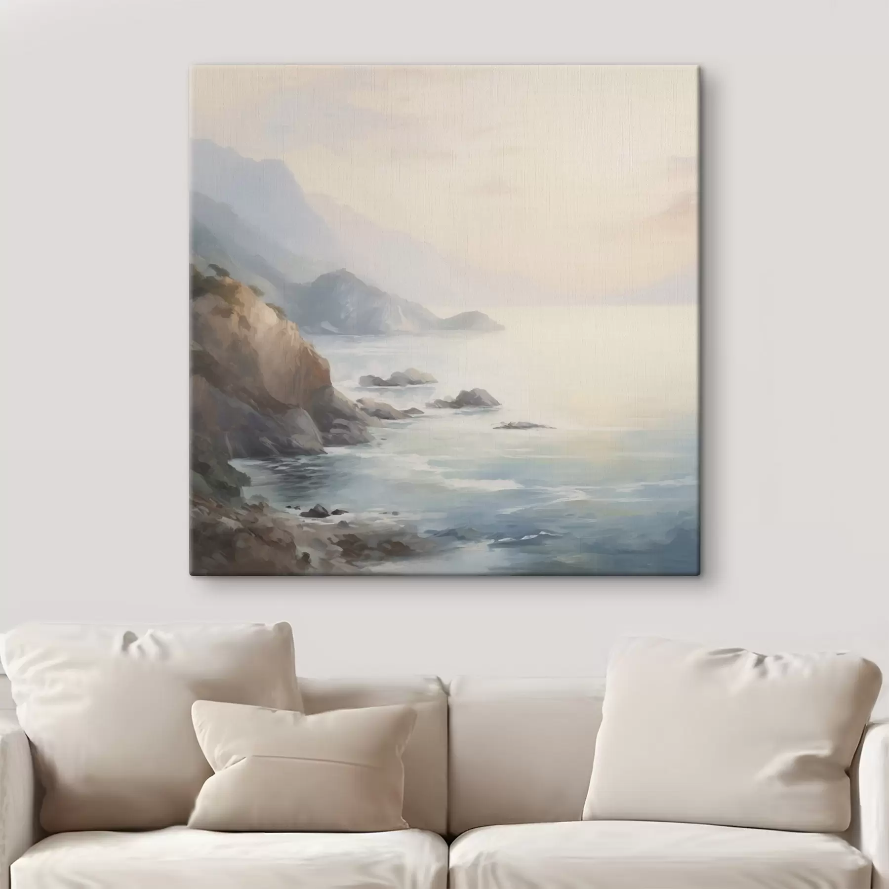 wall murals Lake near the rocks s45351