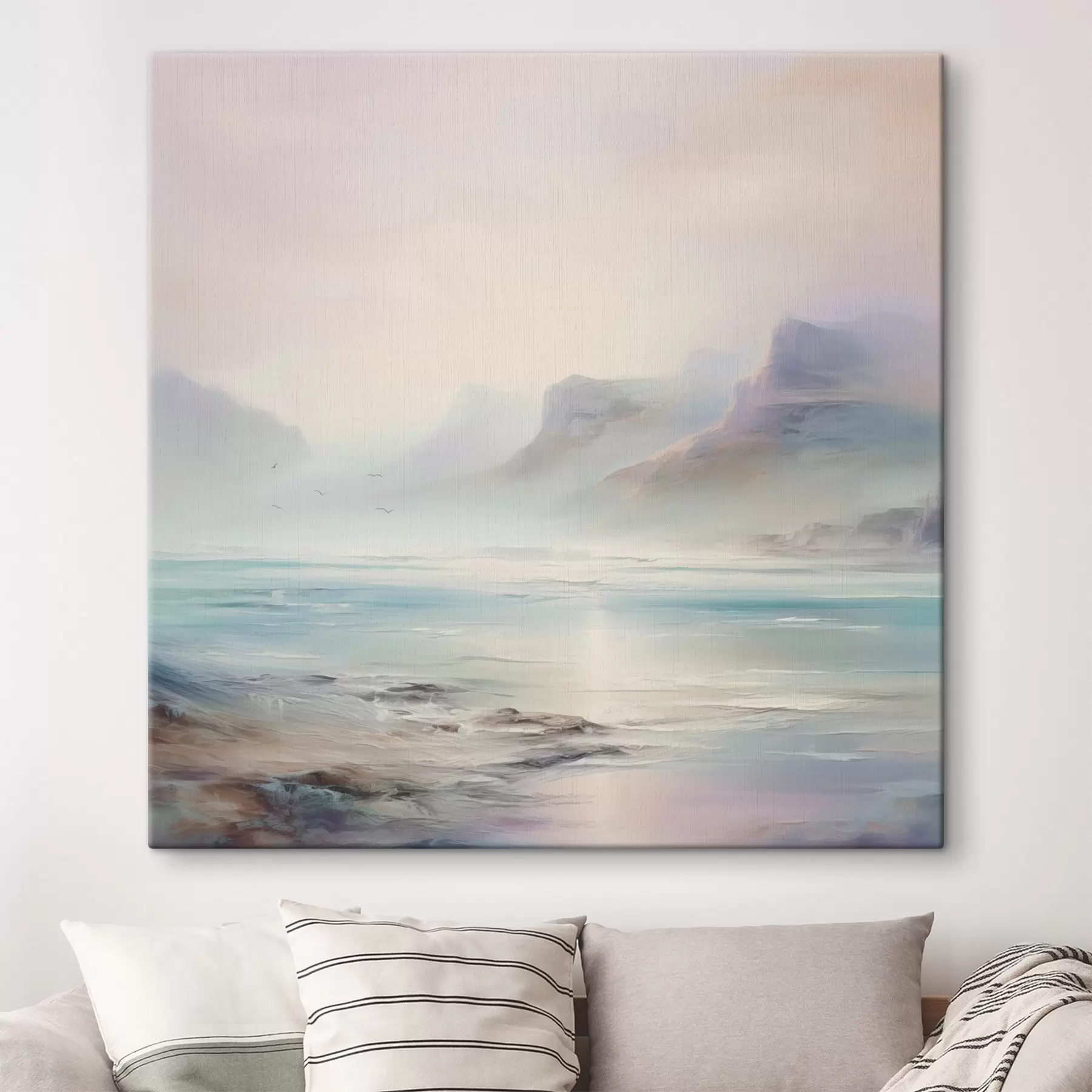 wall murals Lake imitation painting s45352