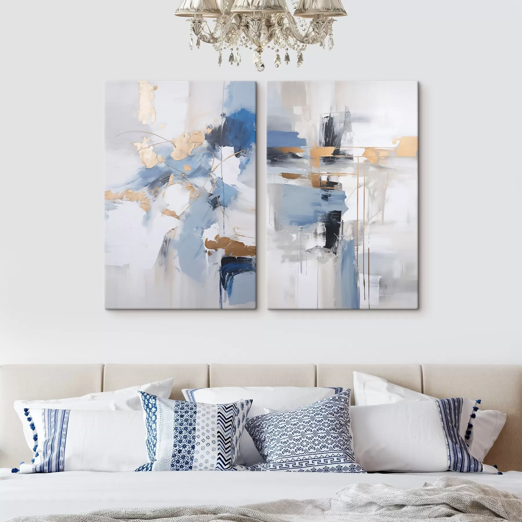 wall murals Modern abstraction imitation of painting m00588