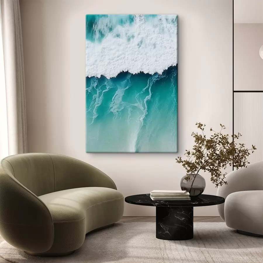 murales Olas del océano s45380