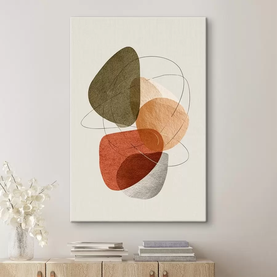 wall murals Multicolored Abstraction s45398