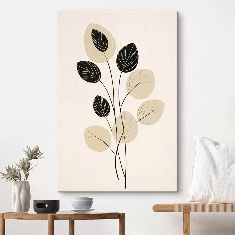 wall murals Minimalist Botanical Illustration s45401
