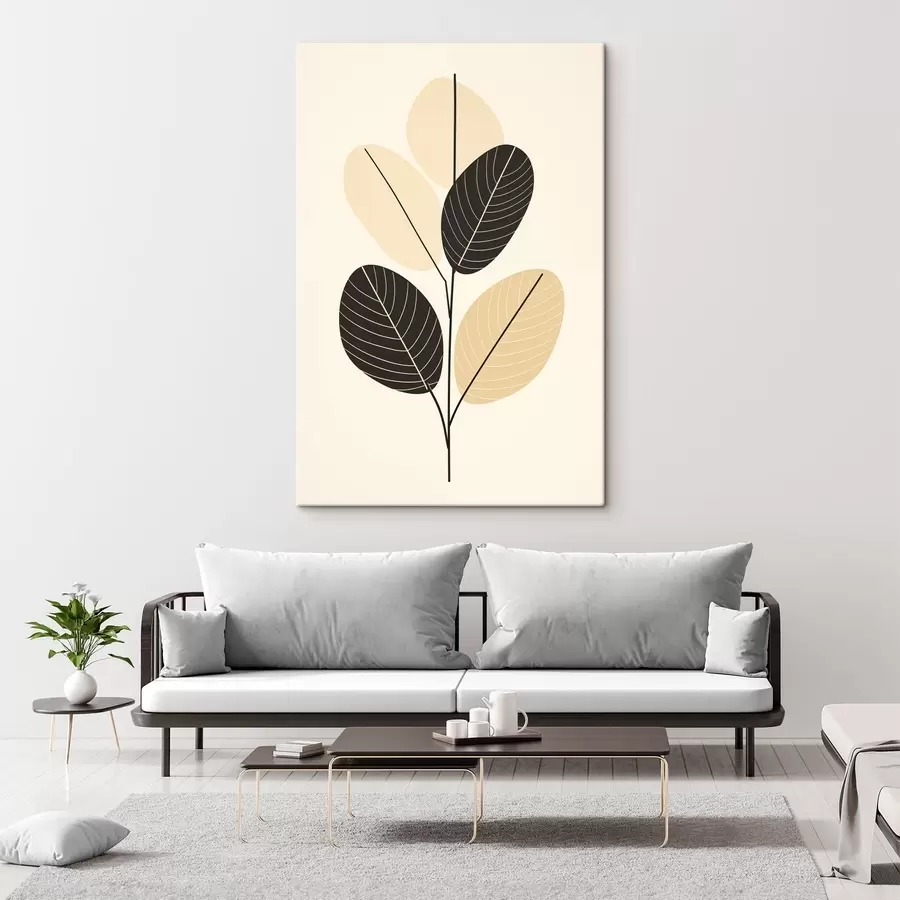 murales Composición abstracta con óvalos texturizados sobre fondo en relieve s45402