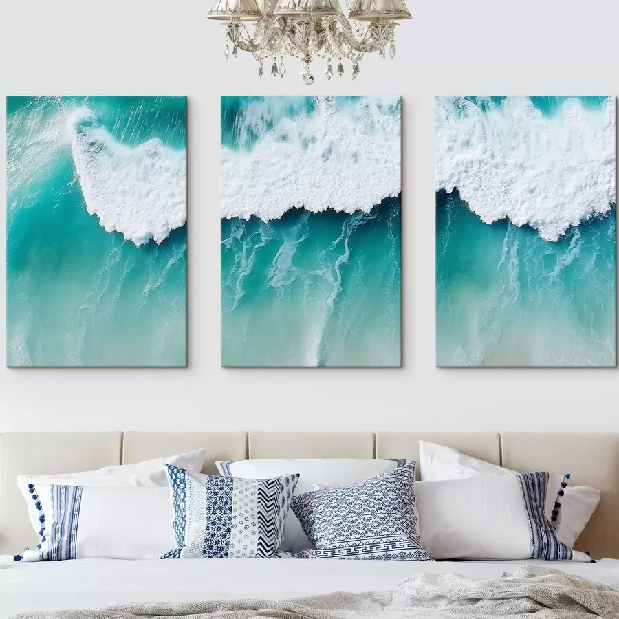 murales Olas del océano m00604