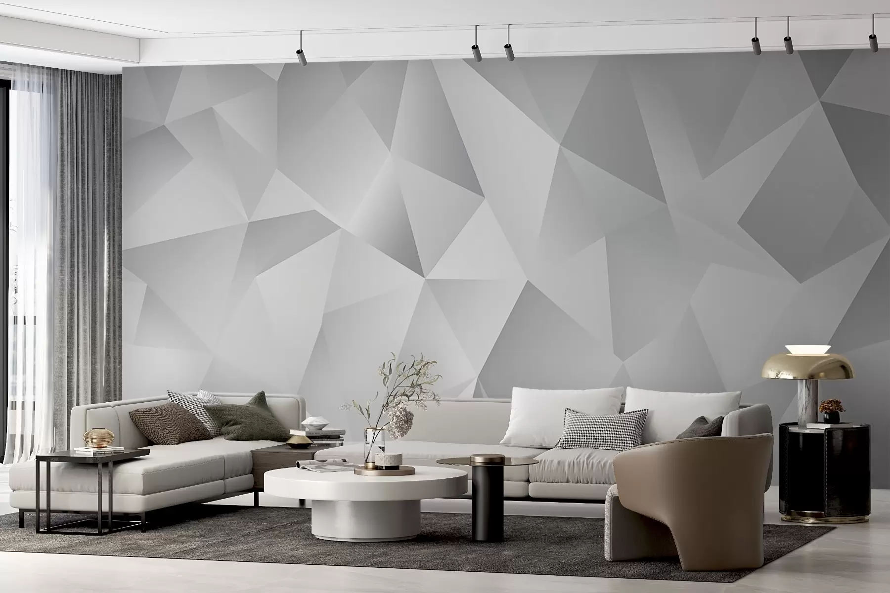 murais de parede Geometria w04377