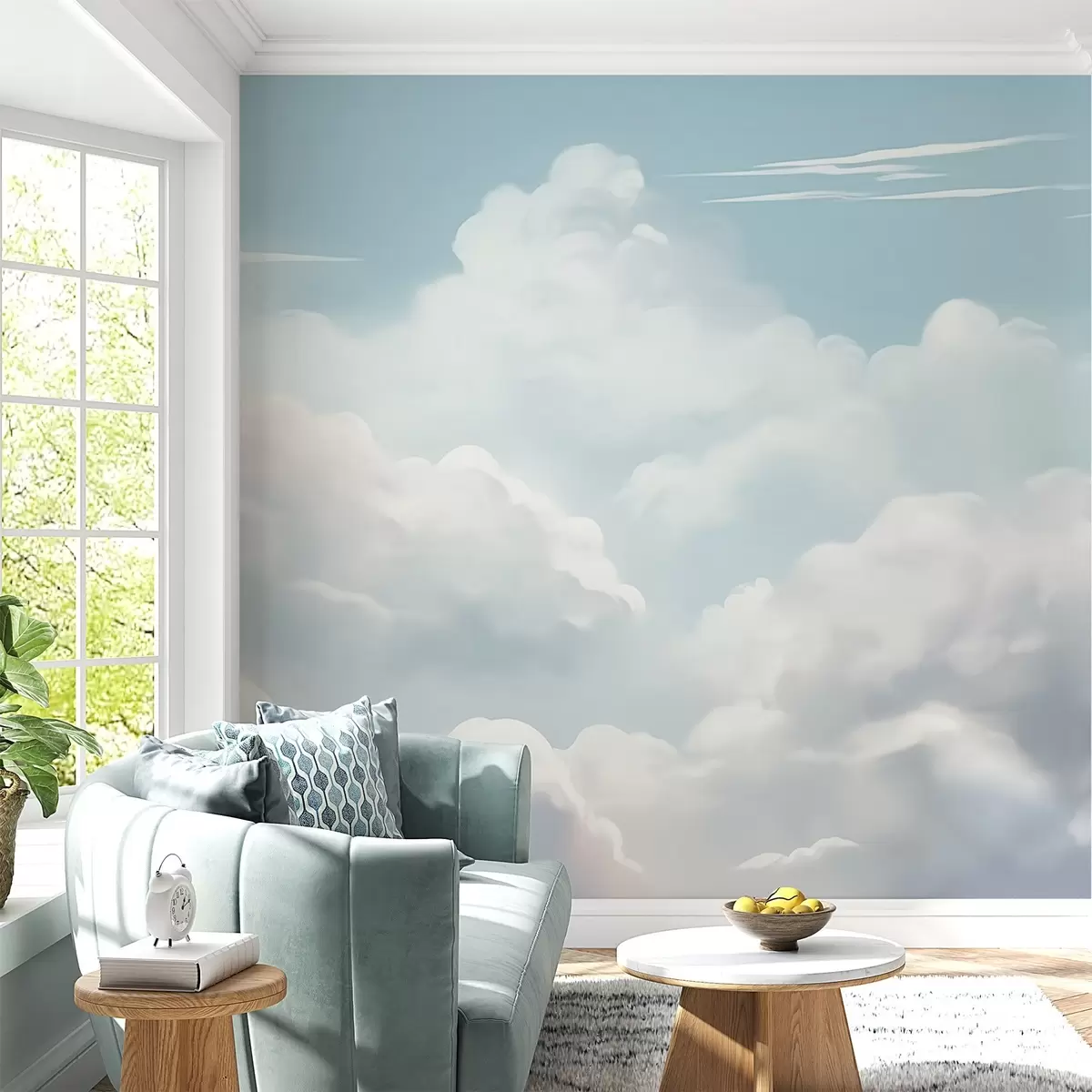 murales Nubes w04406