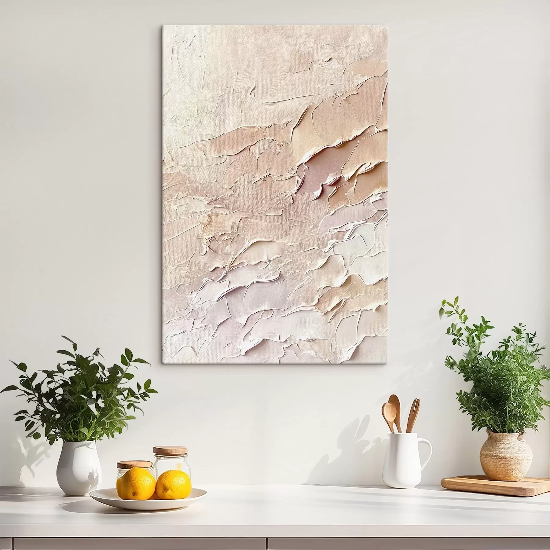 wall murals Volumetric paint strokes effect s45335