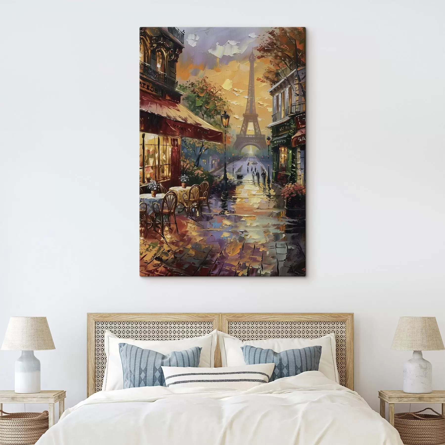 wall murals Paris street s45339