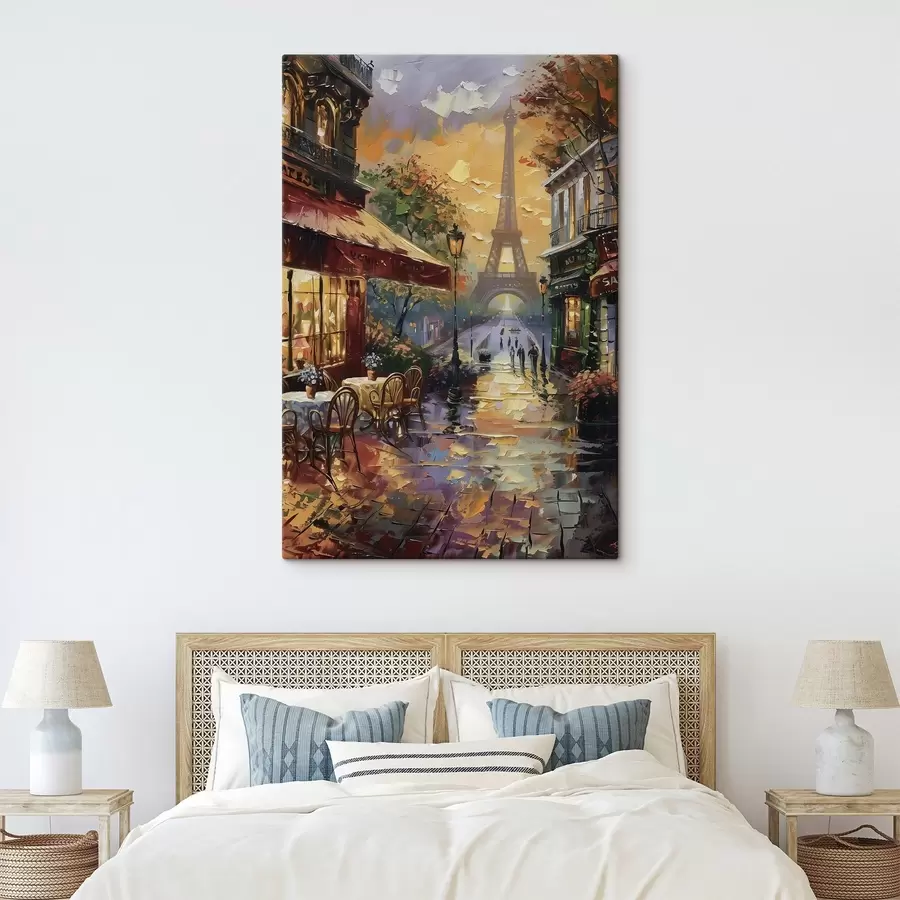 wall murals Paris street s45339