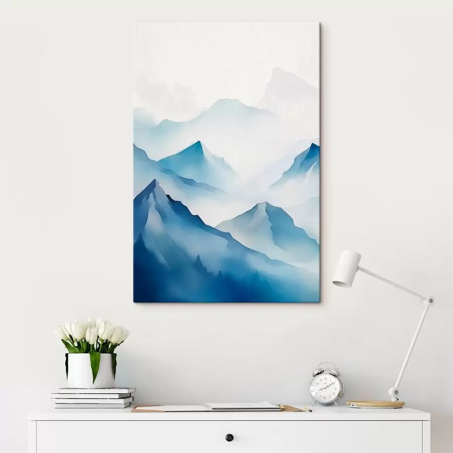 murales Montañas en la niebla s45424