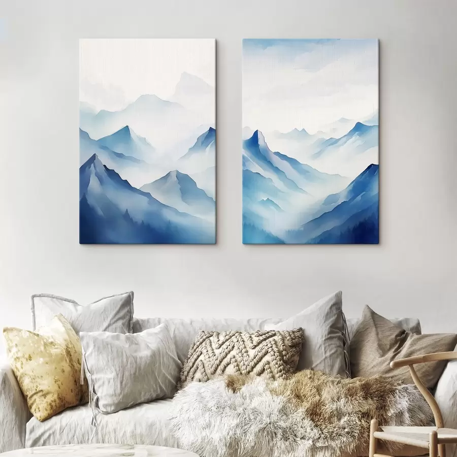 murales paisaje de montaña m00622