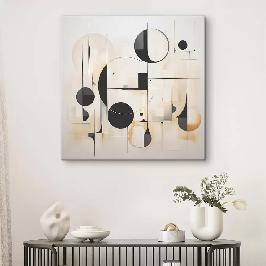 murales Abstracción geométrica s45376