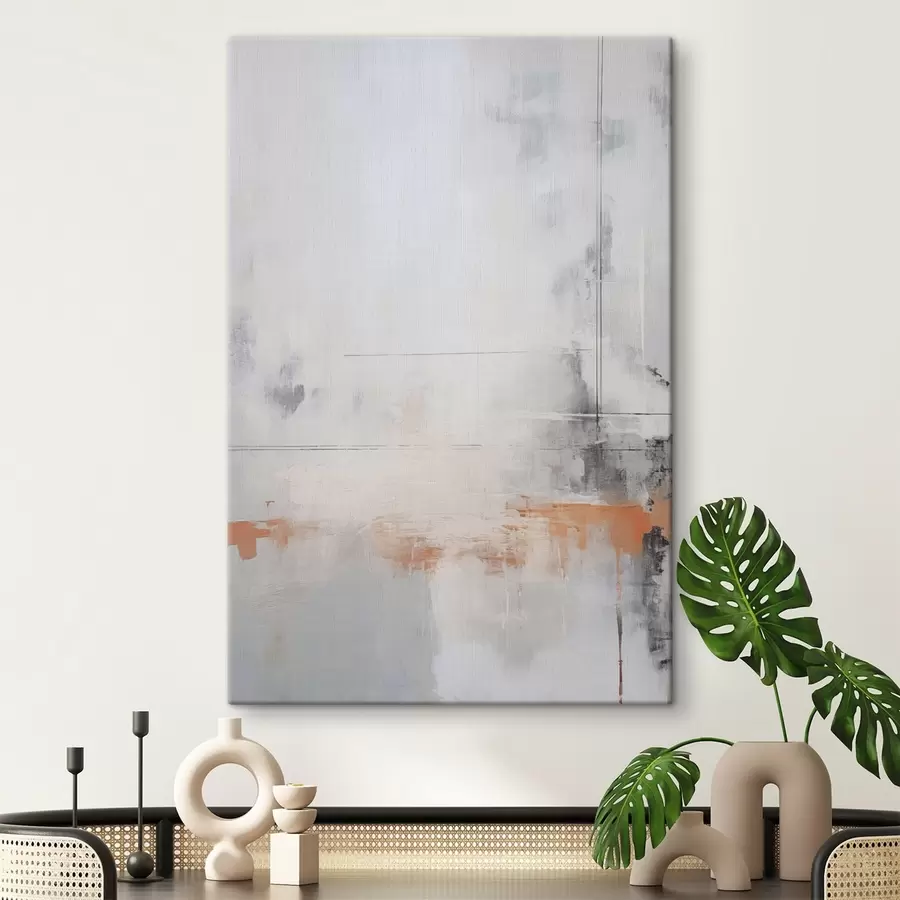 murales Abstracción moderna con imitación de textura desgastada s45451