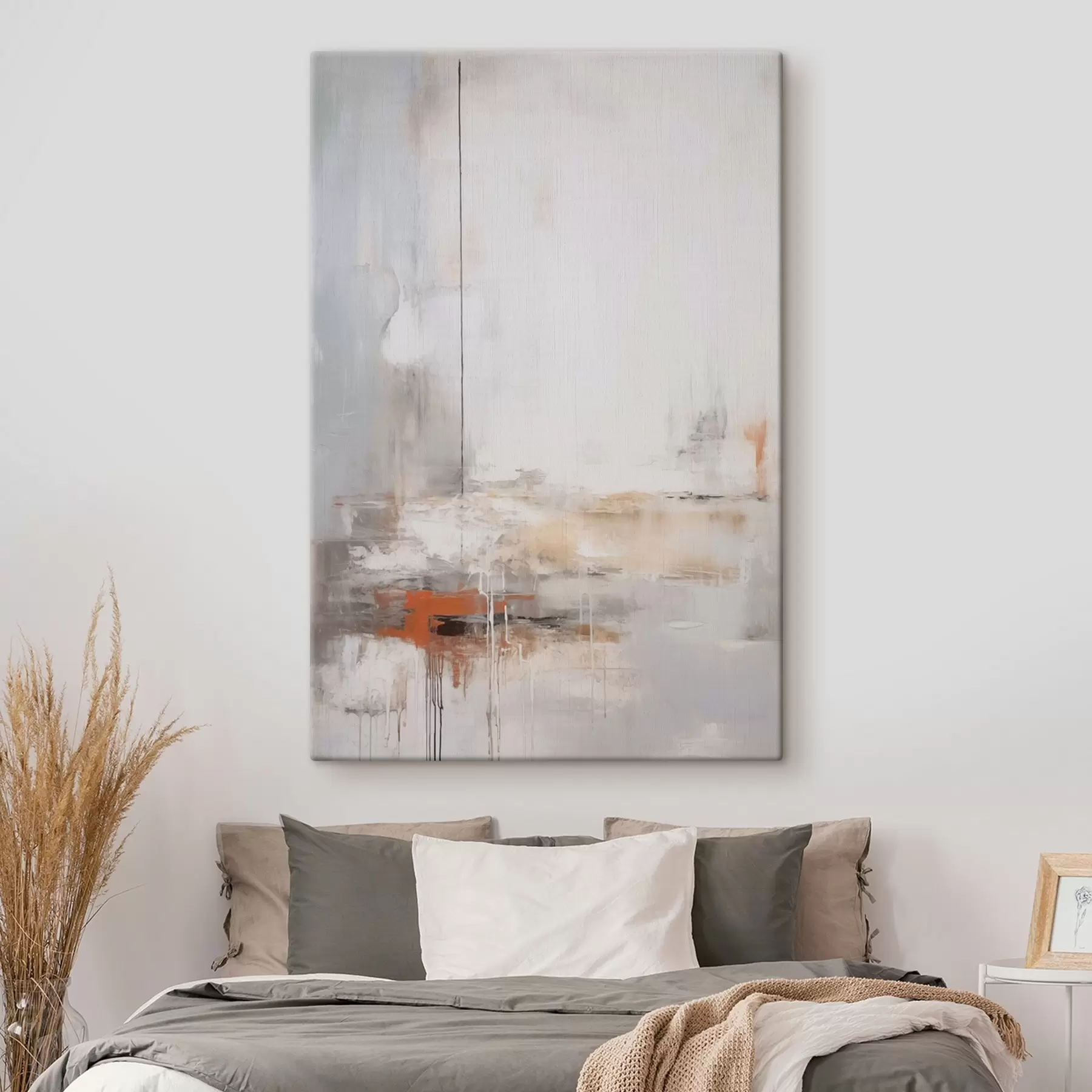 wall murals Modern abstraction with imitation of worn texture s45452