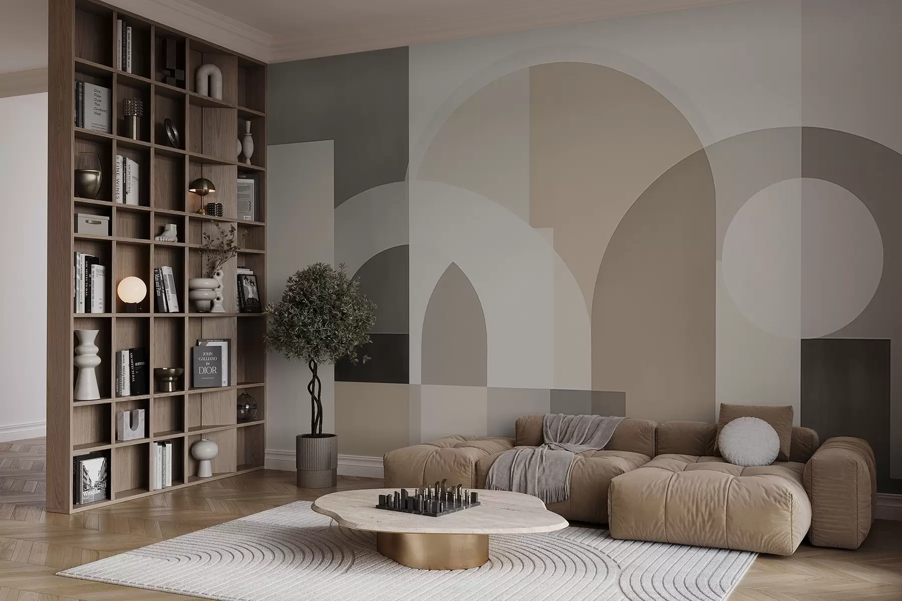 wall murals Abstract abstract geometry w04440