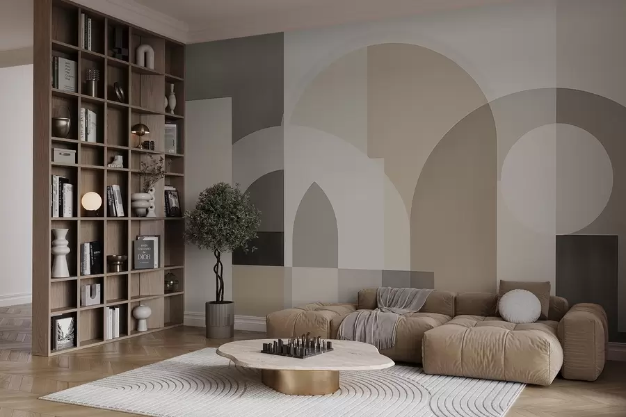 Wall Mural Photo Wallpaper Abstract abstract geometry w04440