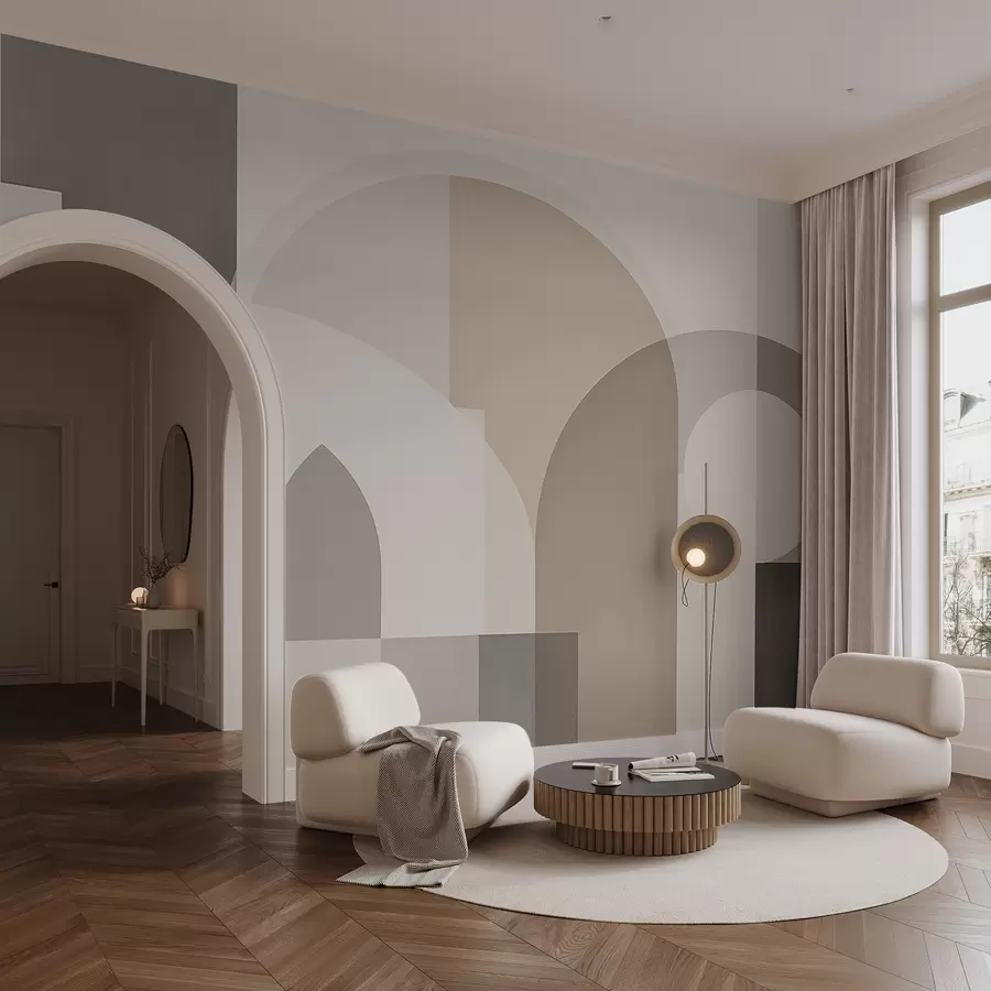 murales Geometría abstracta w04440