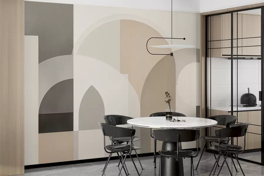 murales Geometría abstracta w04440