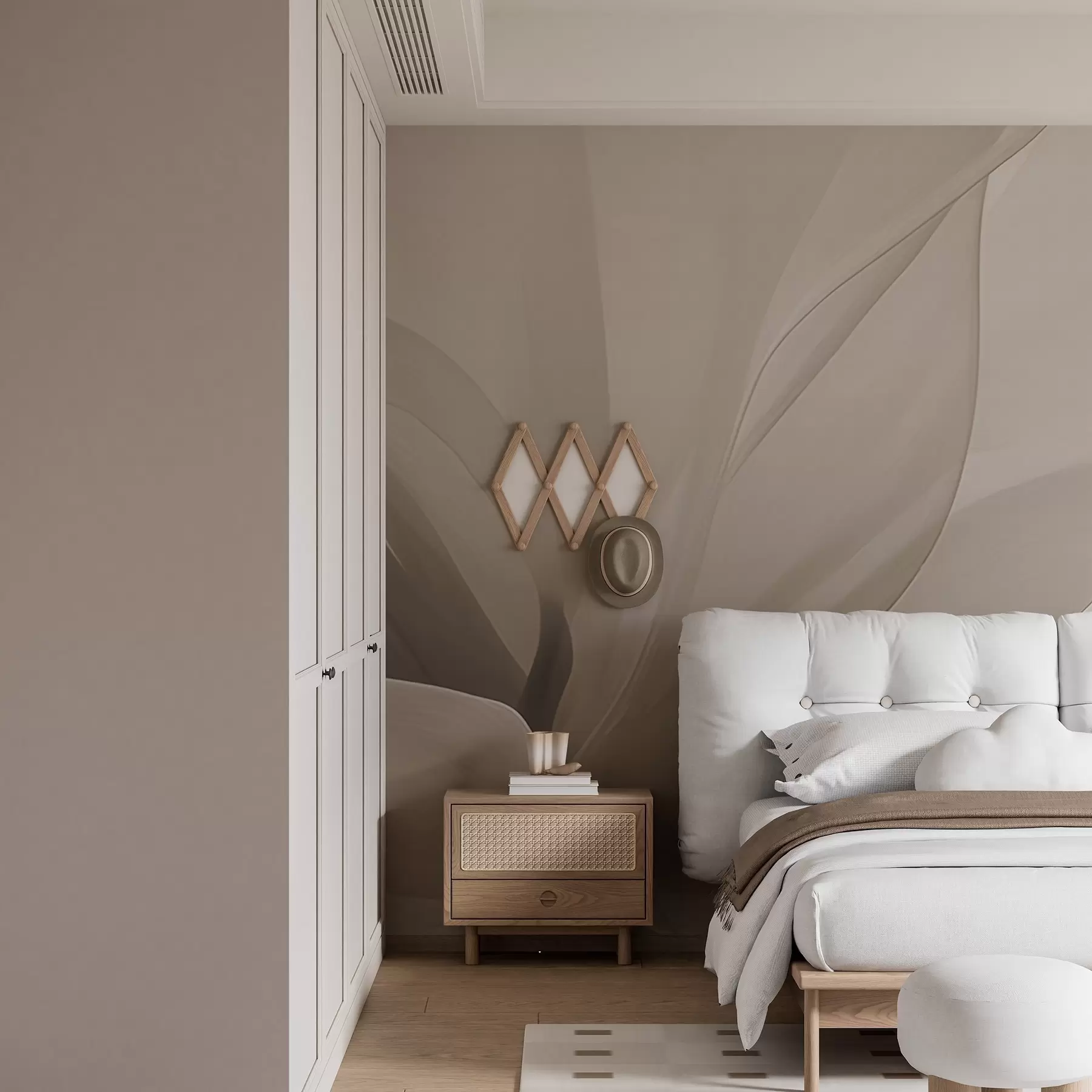 wall murals Abstract flower w04435