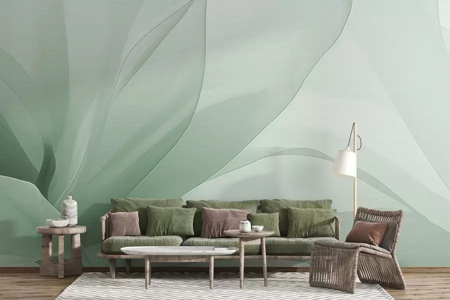 murais de parede Flor abstrata w04435v1