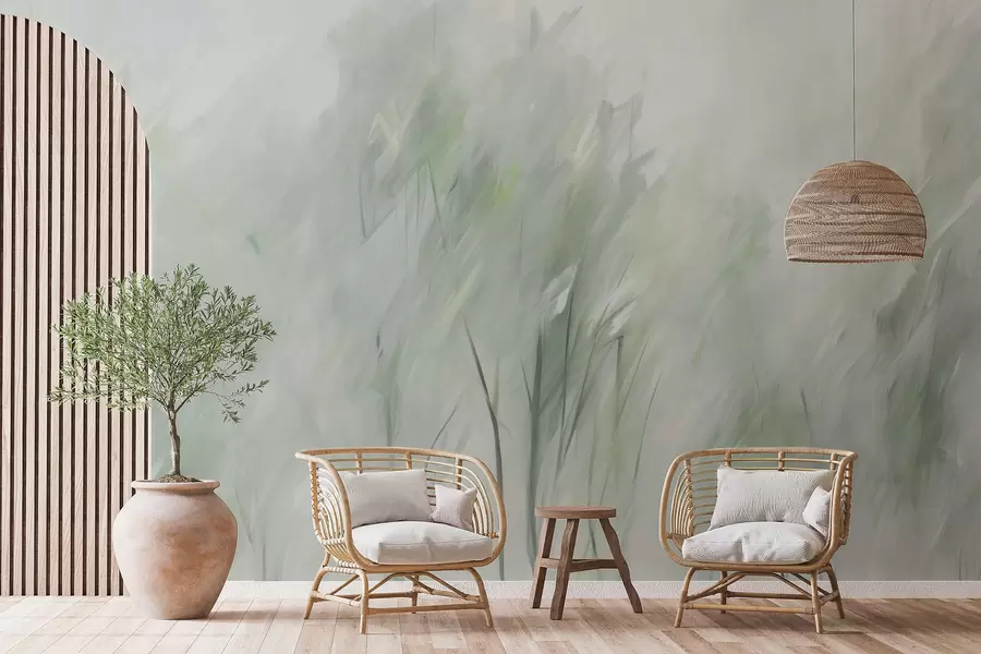 peintures murales Peinture d'imitation d'arbres w04411