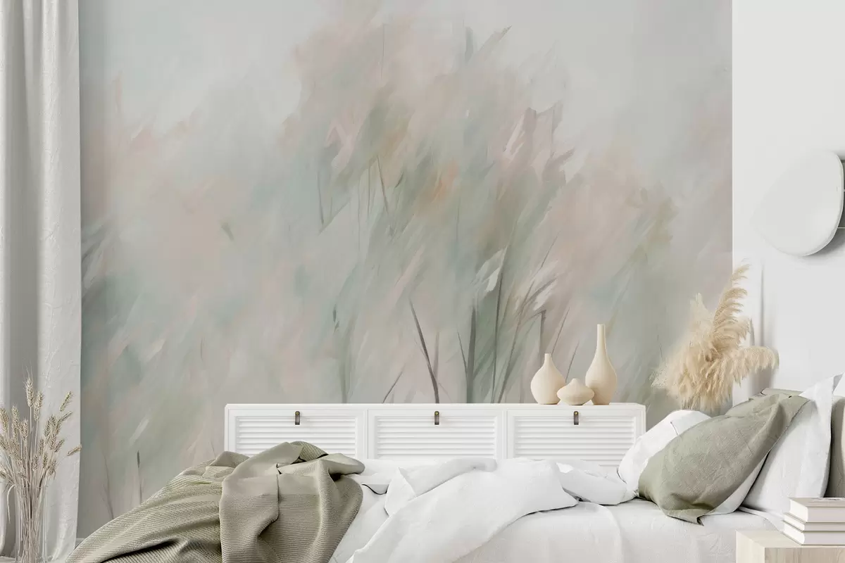 peintures murales Peinture d'imitation d'arbres w04411v1