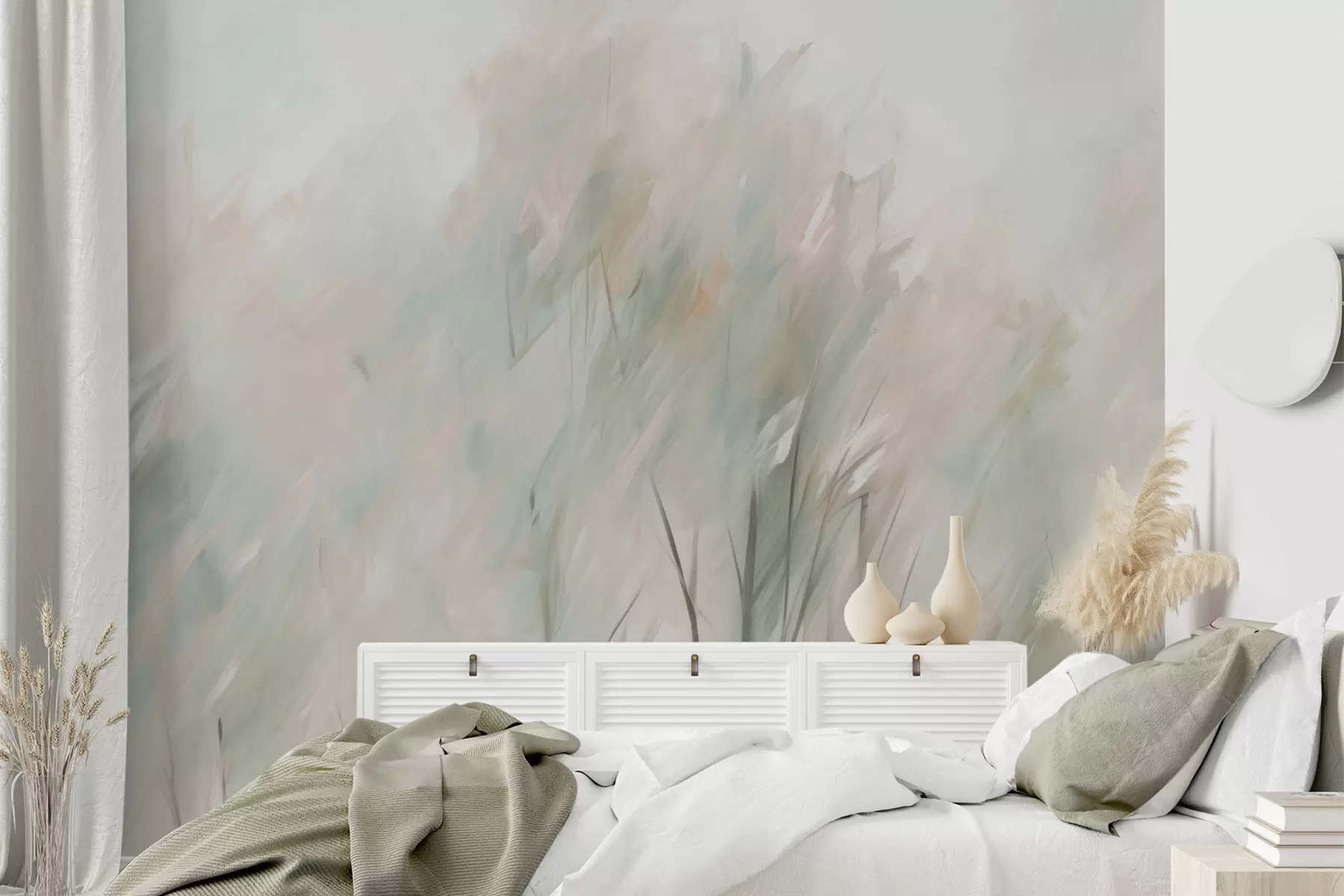 peintures murales Peinture d'imitation d'arbres w04411v1