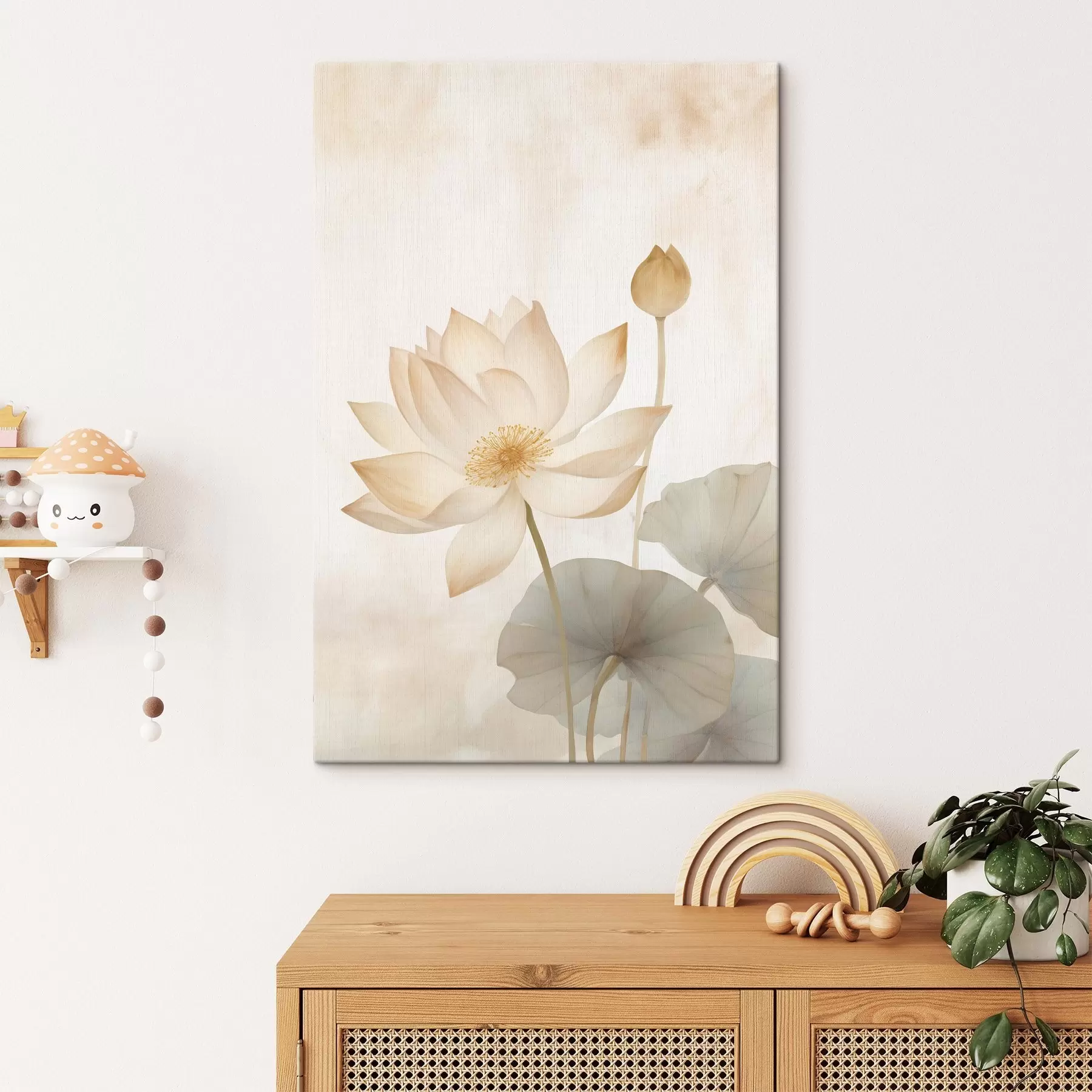 wall murals Large Lotus Flower s45613