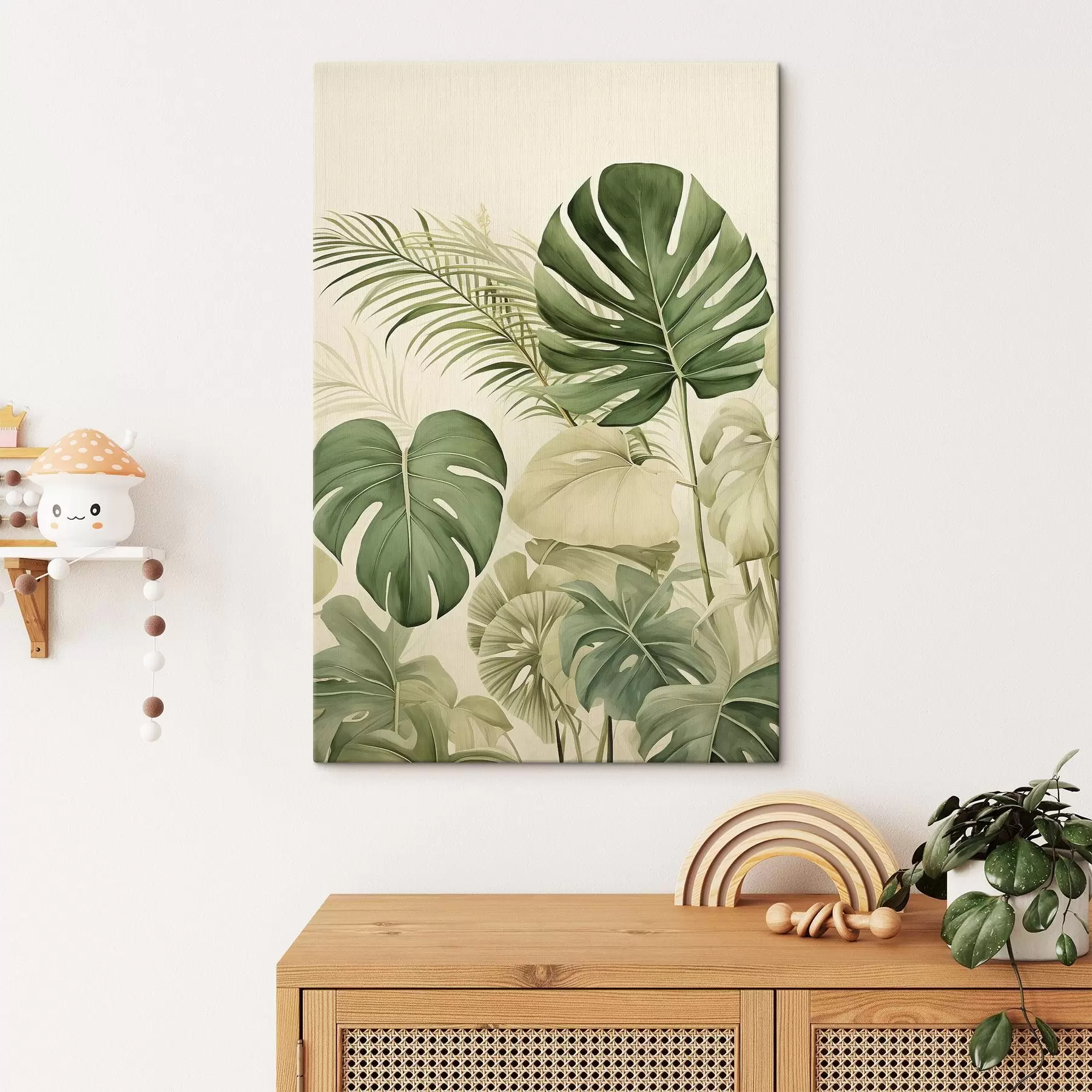 wall murals Monstera Leaves and Tropical s45614