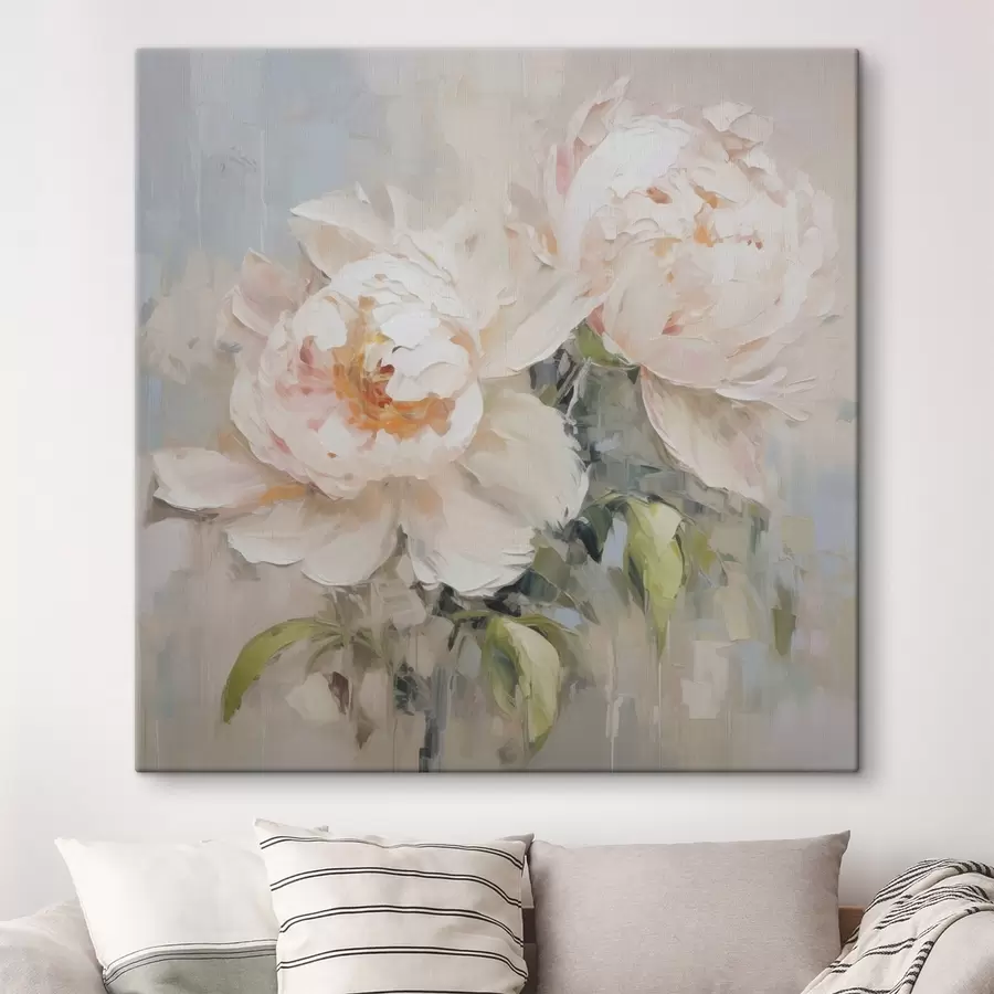 wall murals Peonies abstract  s45608