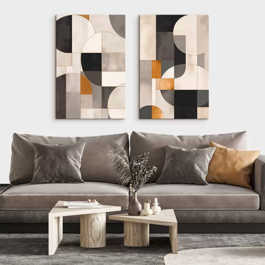 murales Abstracción geométrica m00672