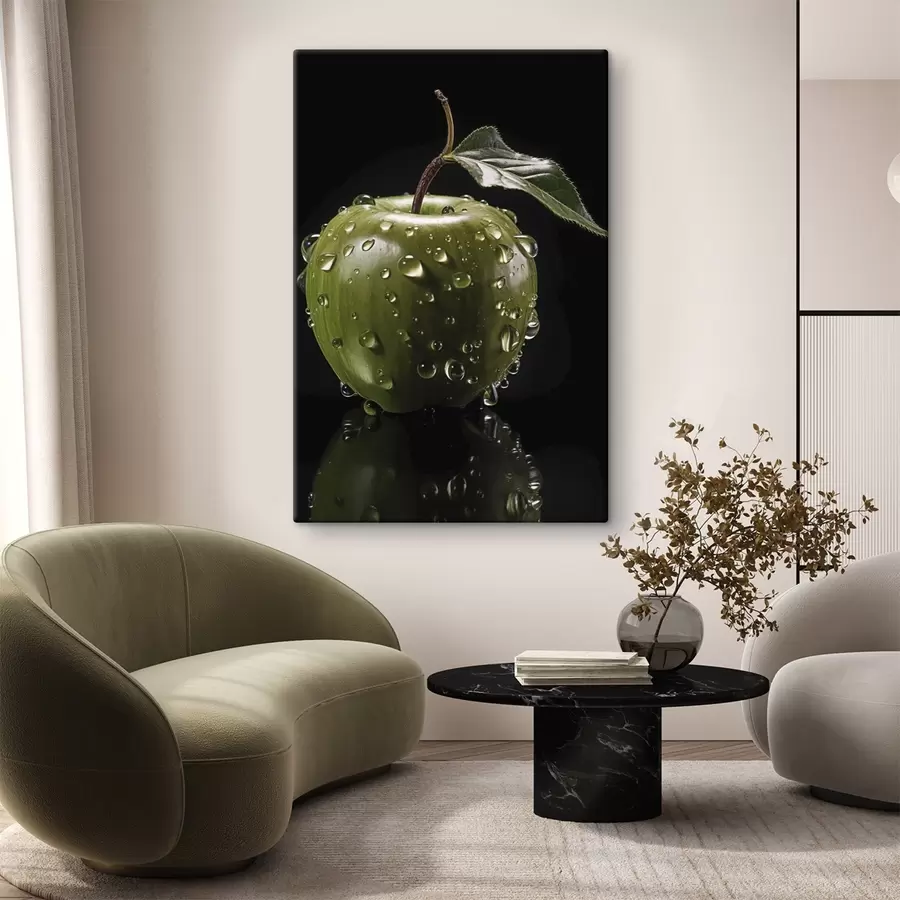 murales Un gran árbol en una colina bajo un cielo estrellado s45506