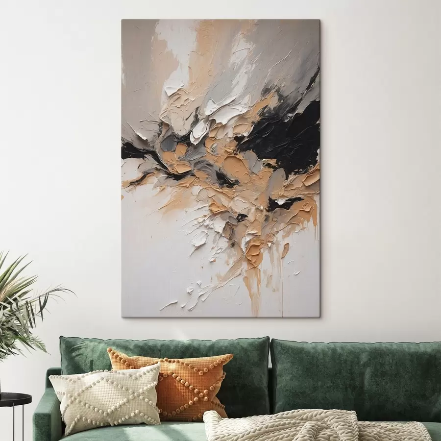 wall murals Abstract texture with paint strokes s45619