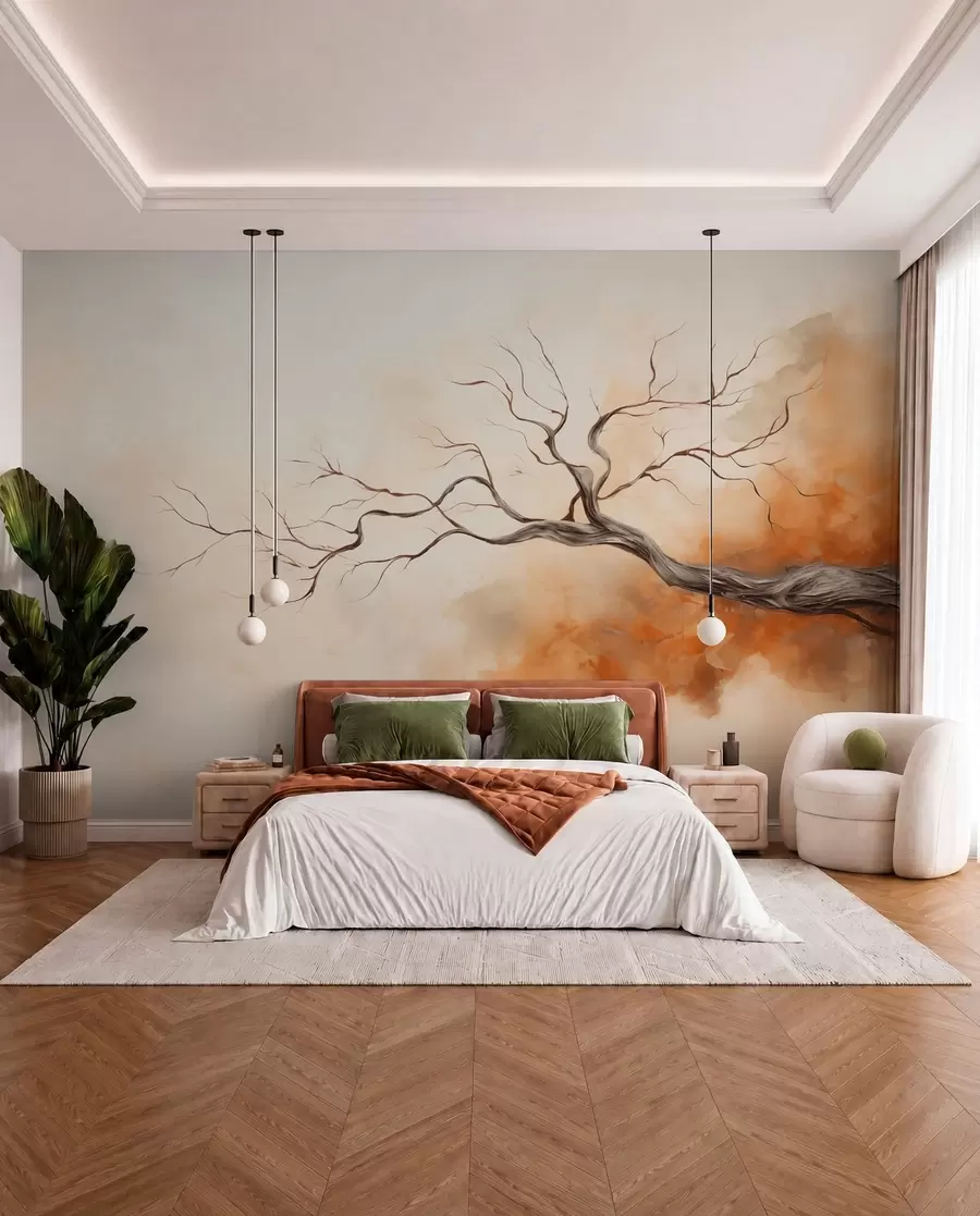peintures murales Branche d'arbre w04449