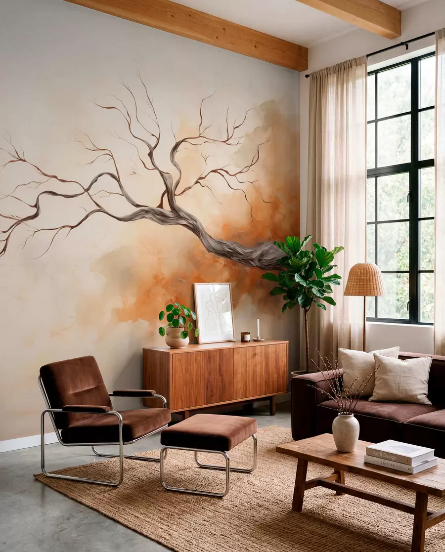 Wall Mural Photo Wallpaper Tree branch w04449