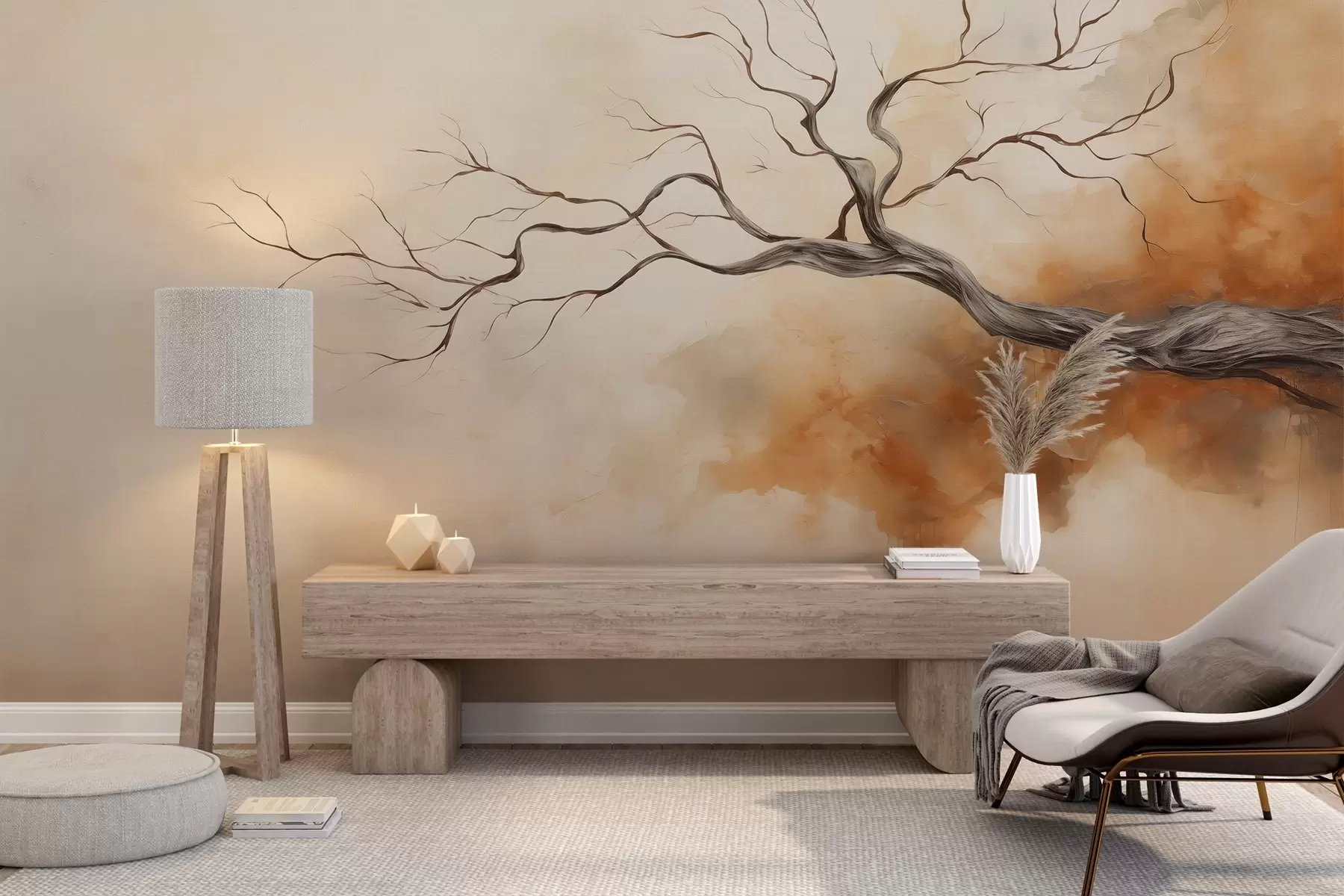 Wall Mural Photo Wallpaper Tree branch w04449