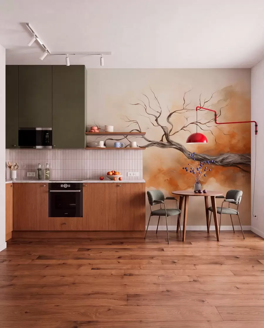 peintures murales Branche d'arbre w04449