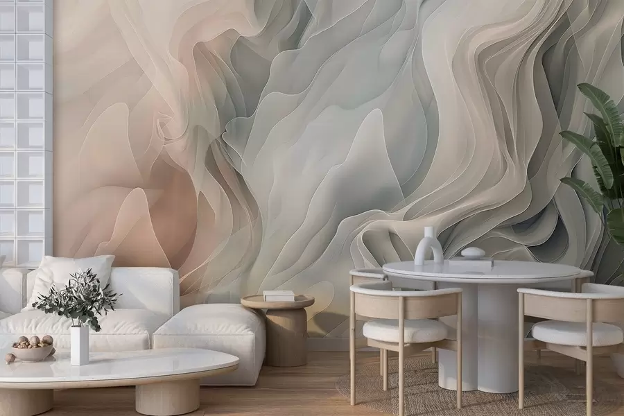 Wall Mural Photo Wallpaper Abstract waves w04450