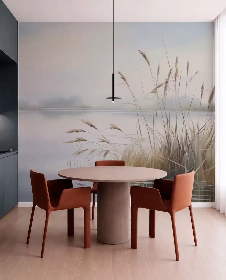 peintures murales Lac w04486