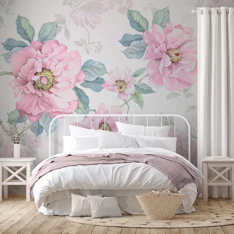 wall murals Flowers in bloom w04491