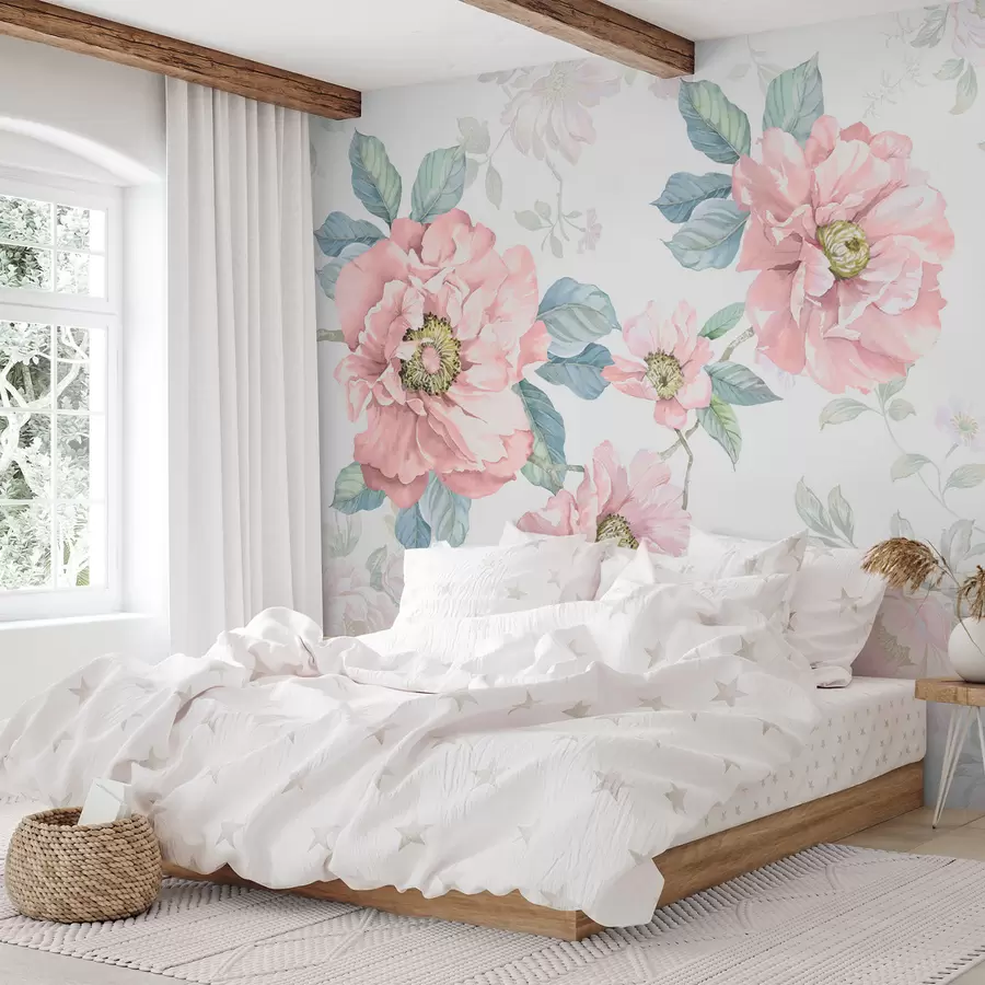 wall murals Flowers in bloom w04491v1
