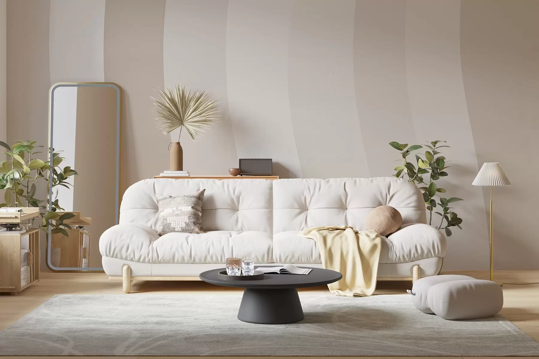 peintures murales Vagues w04479v1