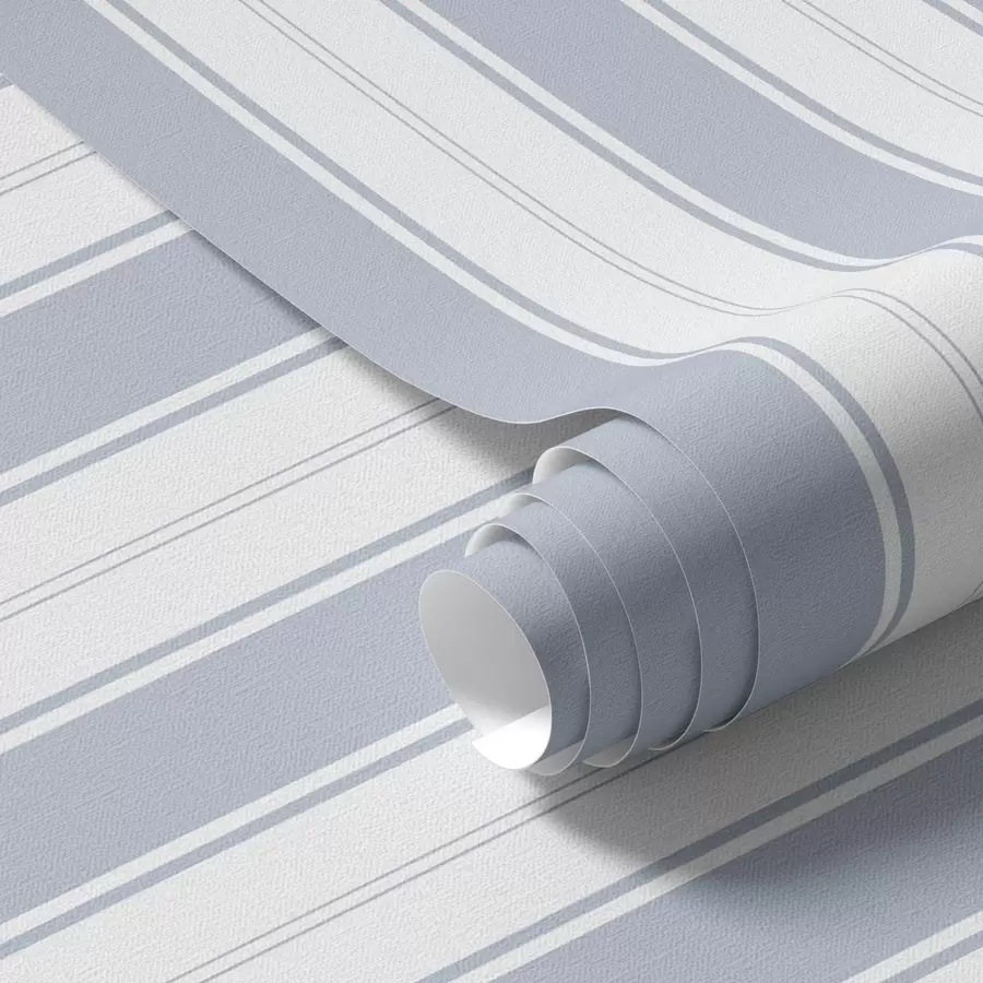 Wall Mural Photo Wallpaper Version with repeating stripes in gray-blue tones a00517