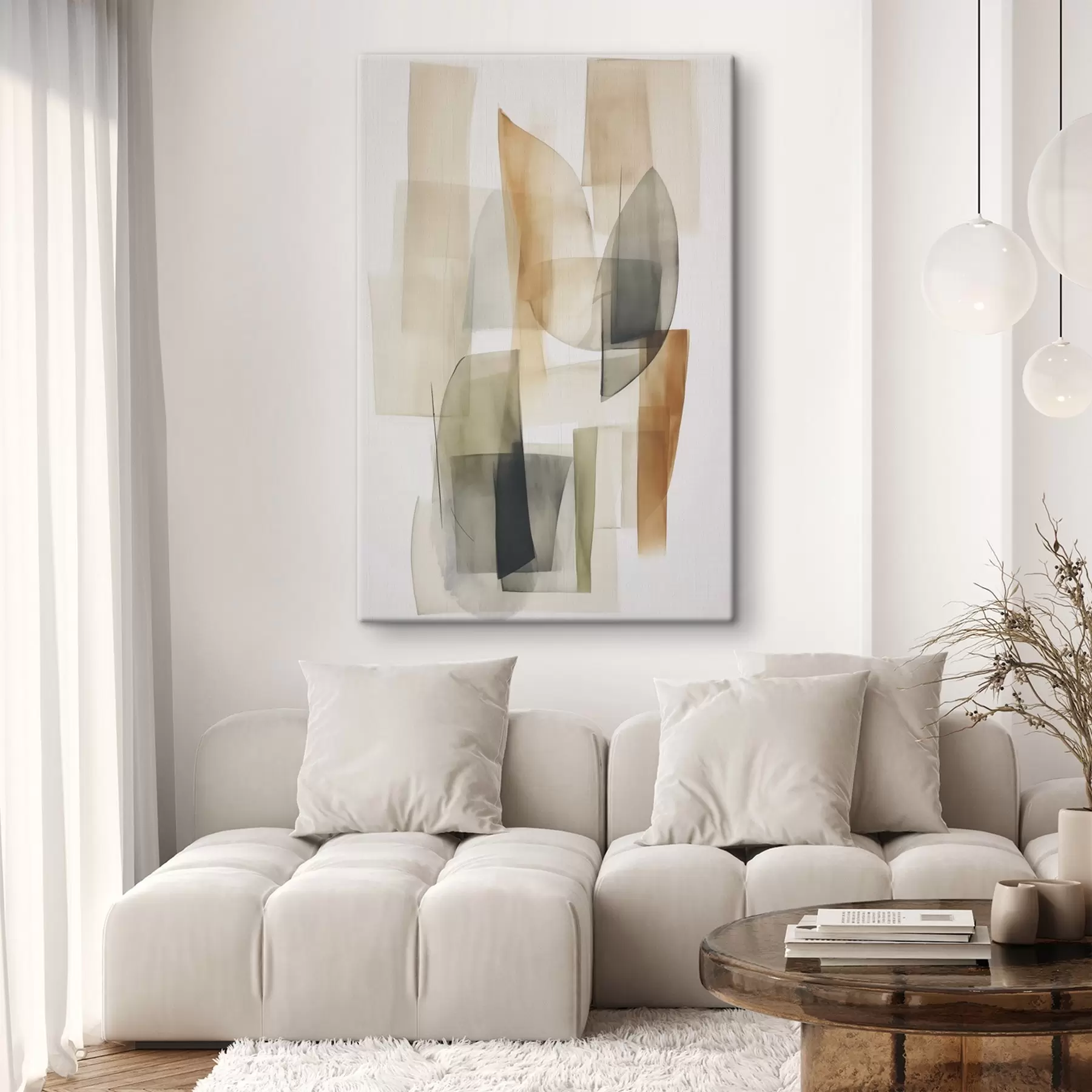 wall murals Abstraction spots imitation watercolor s45669