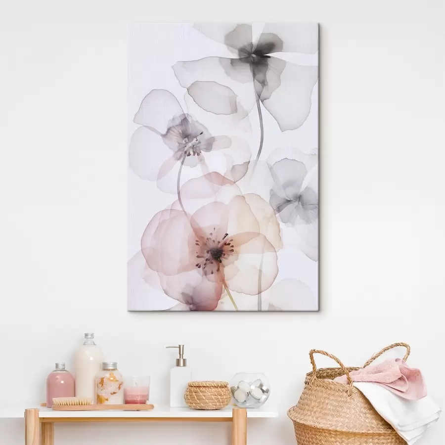 wall murals Flowers imitation of watercolor s45681