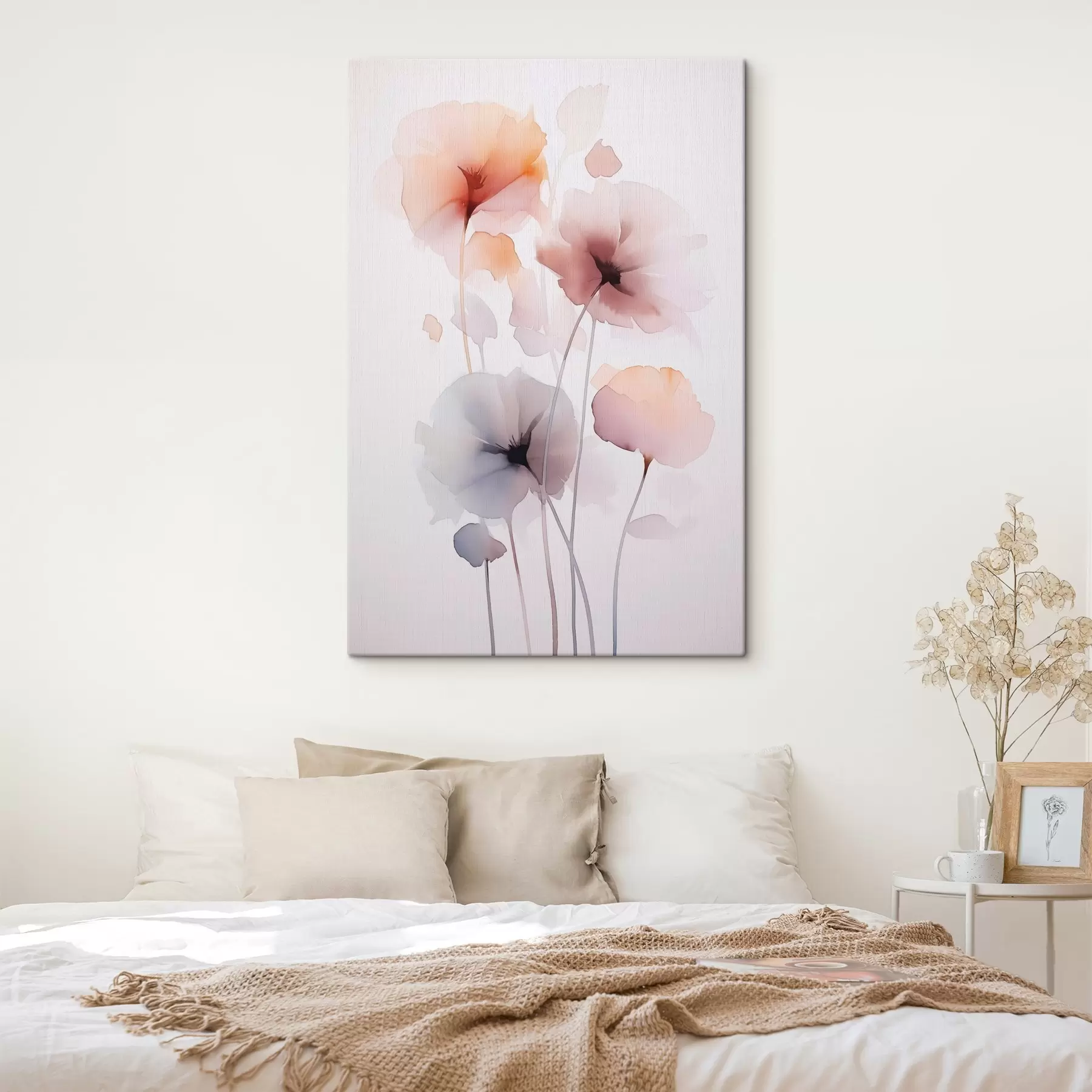 wall murals Abstract flowers s45682