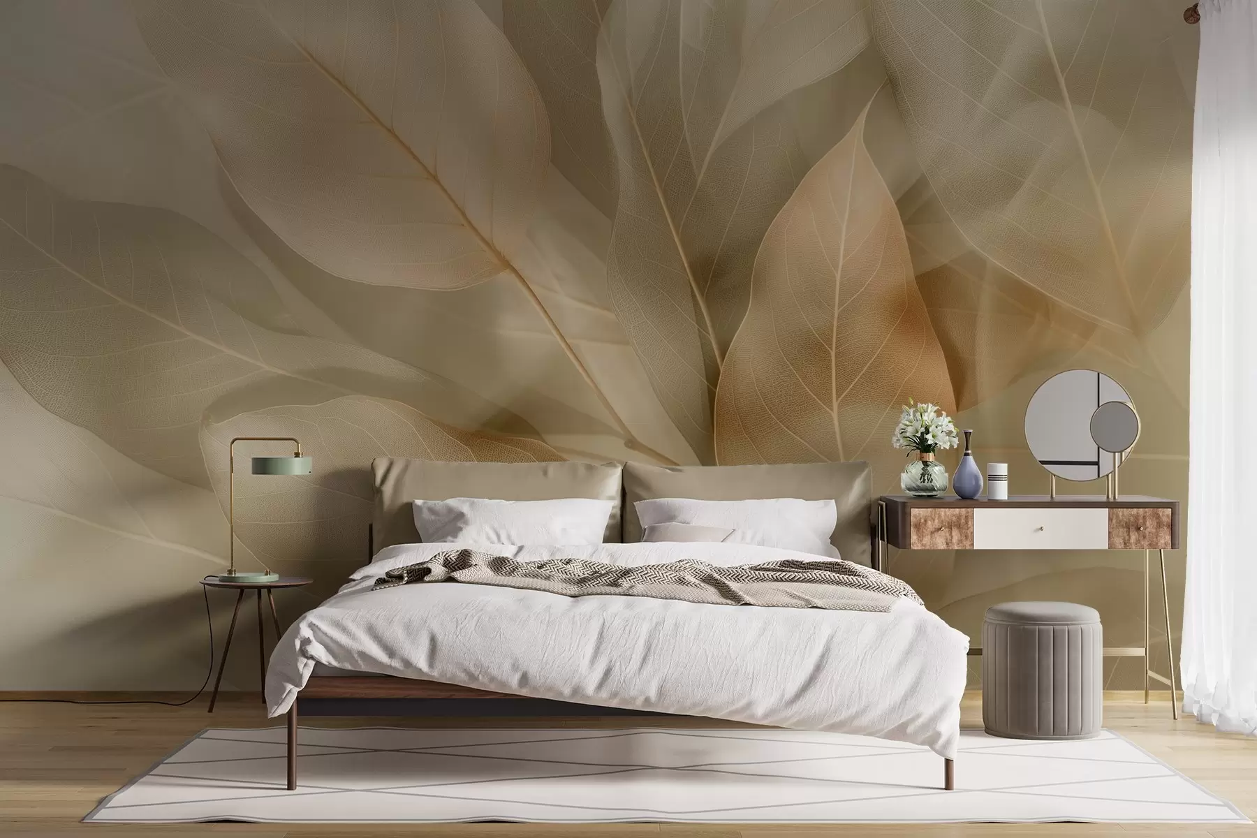 Wall Mural Photo Wallpaper Delicate roses w04511v2