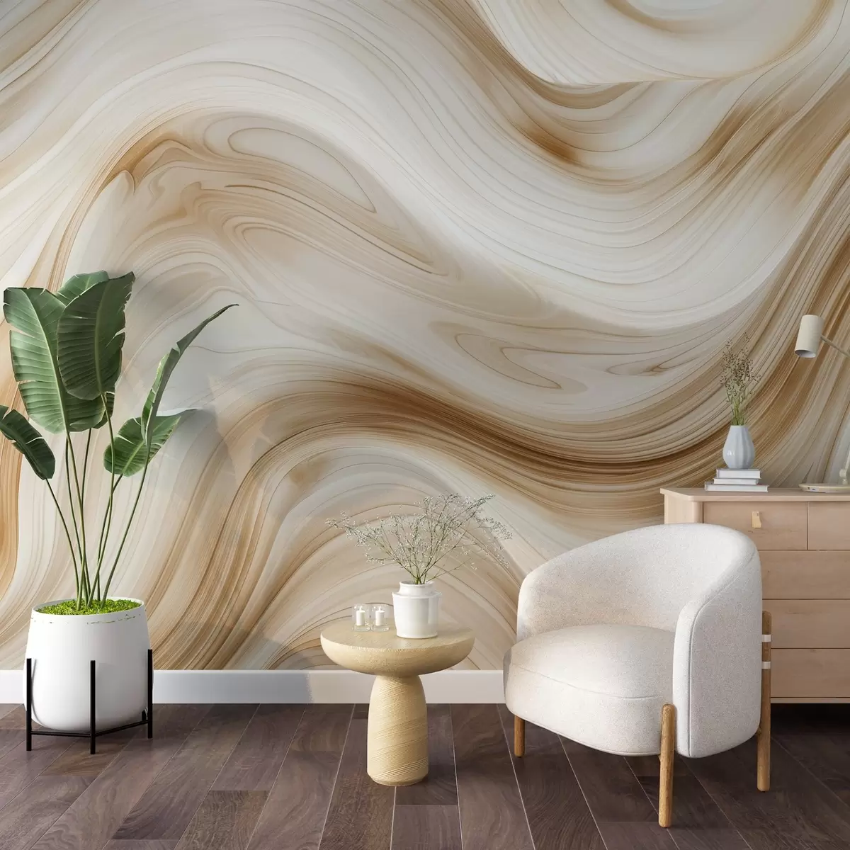 Wall Mural Photo Wallpaper Abstract lines w04513