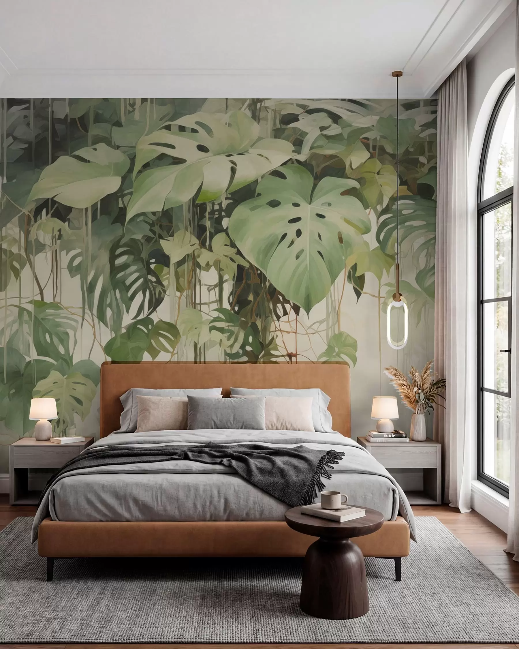 Wall Mural Photo Wallpaper Monstera Canopy w04525